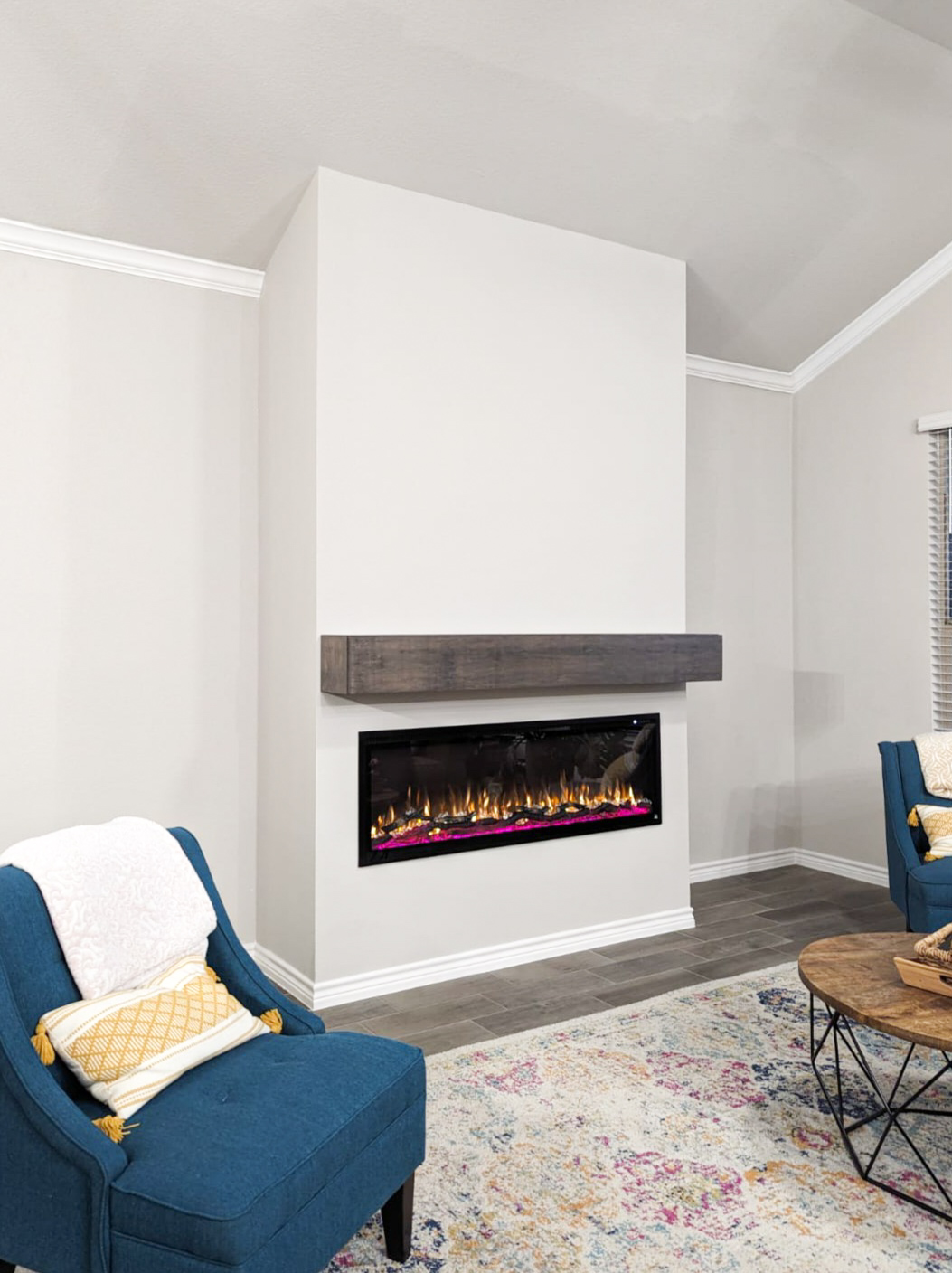 Accent Wall by Wooden Woodworks