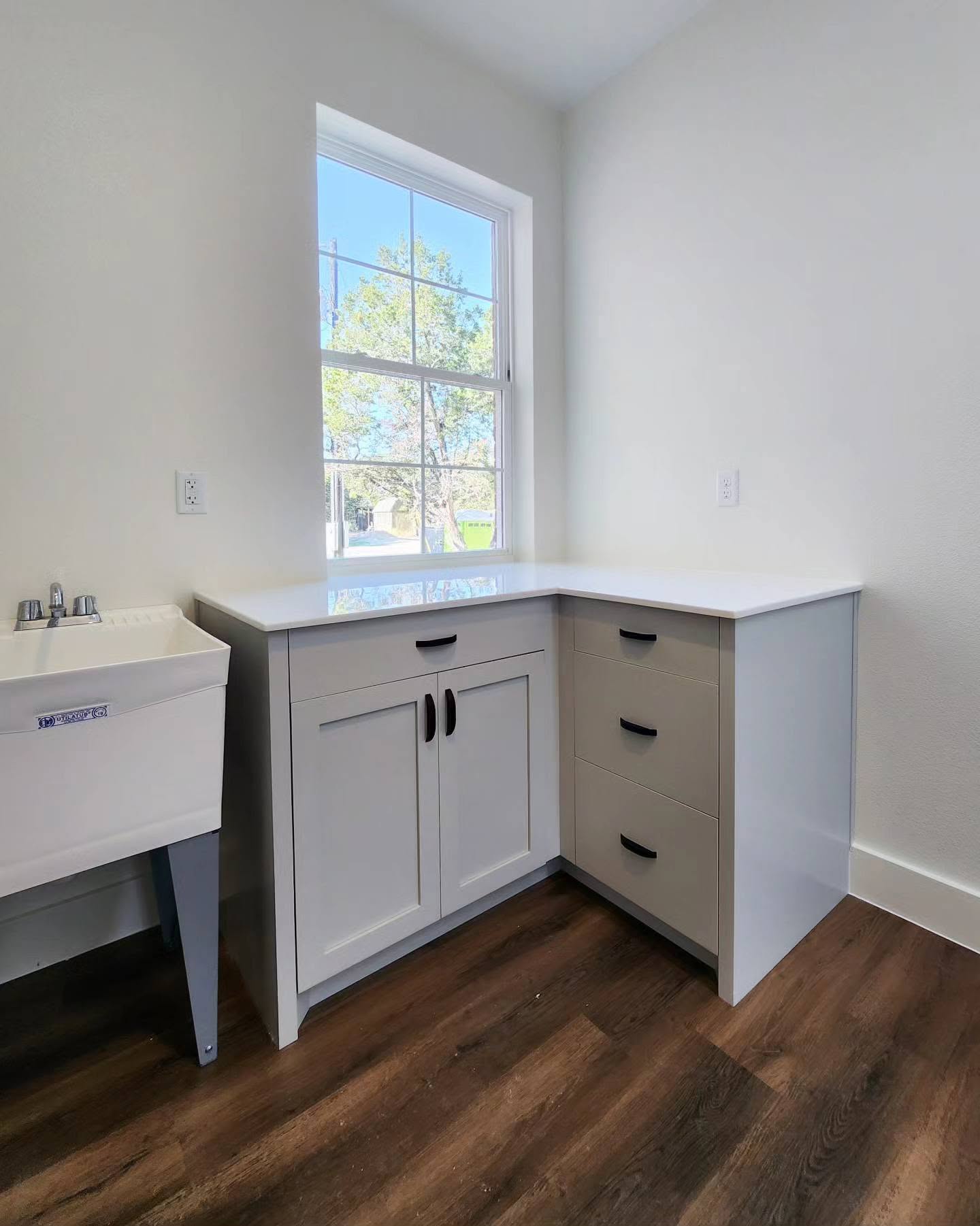 Custom bathroom vanity by Wooden Woodworks in Central Texas