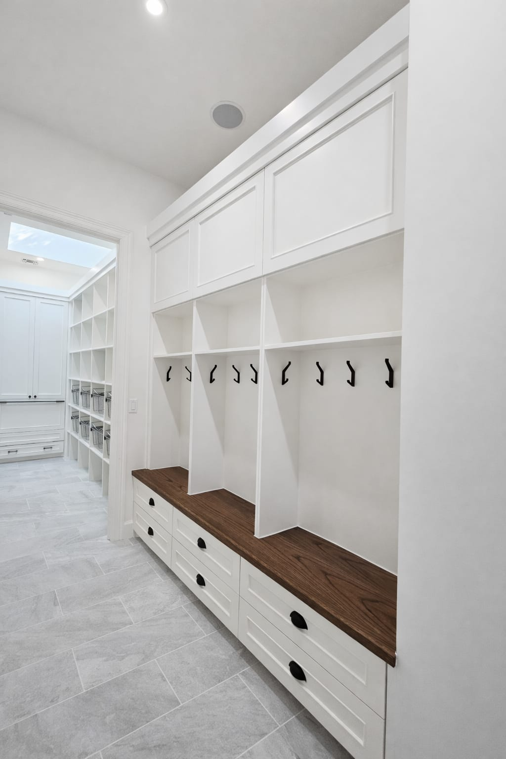 Hammer Household mudroom by Wooden Woodworks