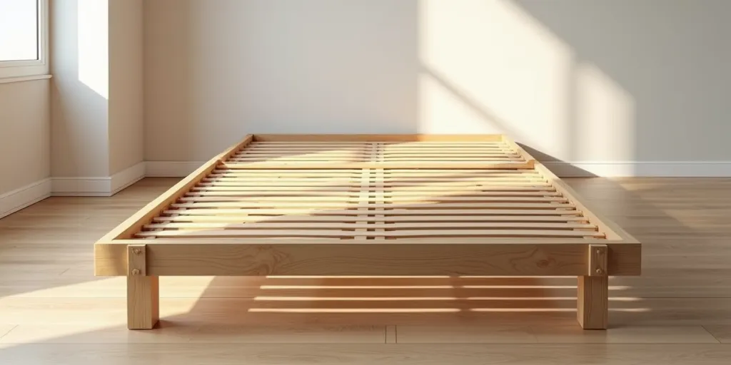 Why is it important to install the slats or support system correctly?