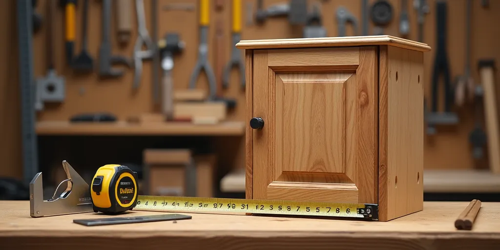 How do you measure for cabinet door dimensions?