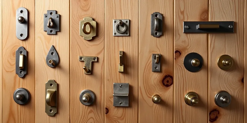 What types of hanging hardware are suitable for wood paneling?
