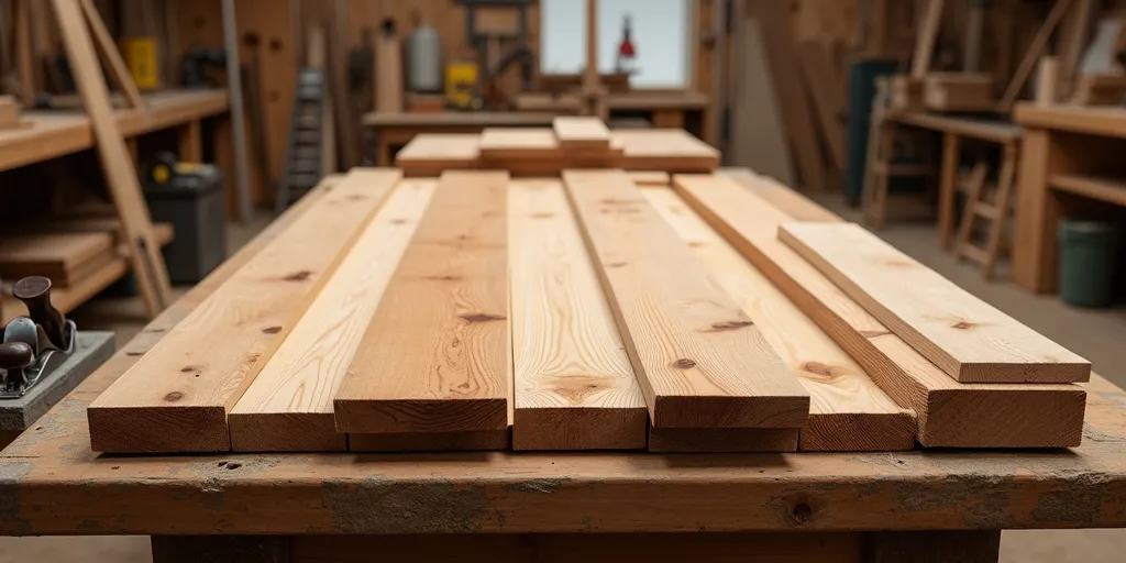 What steps are involved in assembling the tabletop of a wooden table?