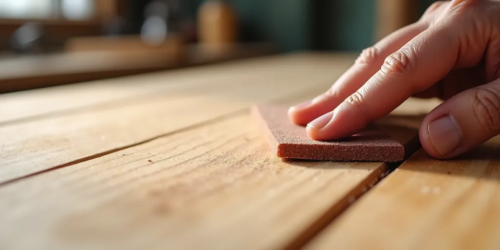 What is the first step in painting wood paneling?