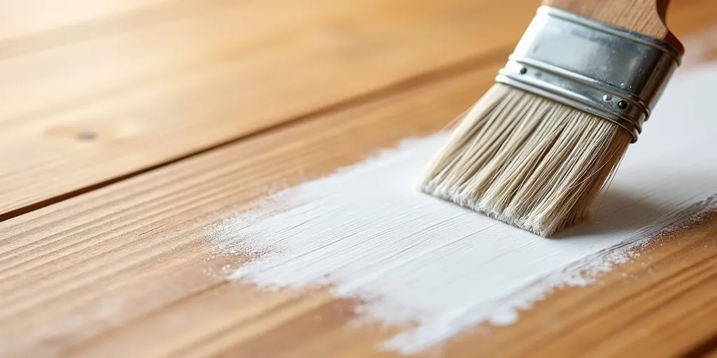 What type of primer should be used on wood paneling?