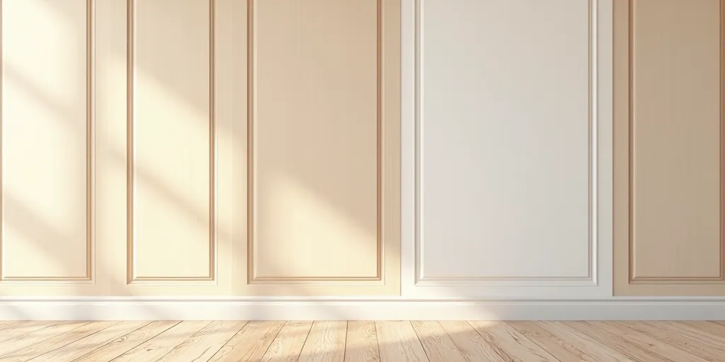 How many coats of paint are recommended for wood paneling?