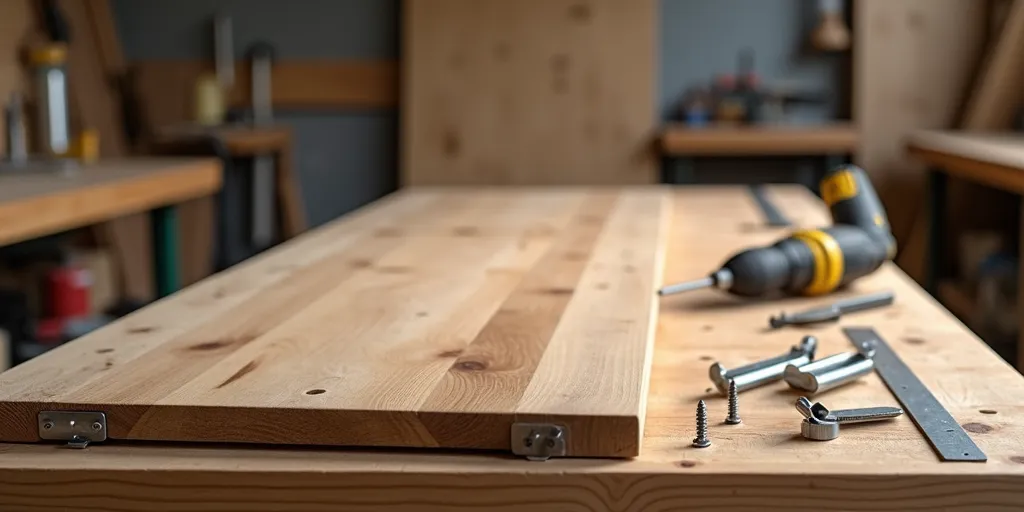 How do you assemble the legs to the tabletop securely?