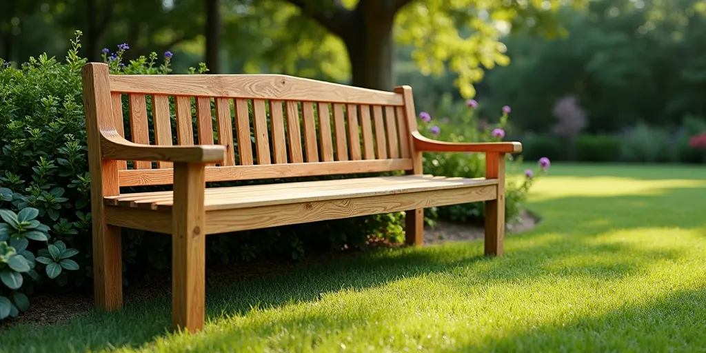 What makes oak a reliable option for both indoor and outdoor benches?