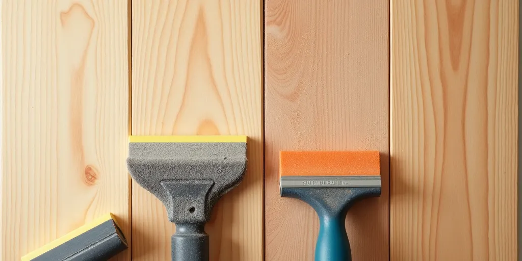 How important is it to prepare the wood paneling surface before covering it?