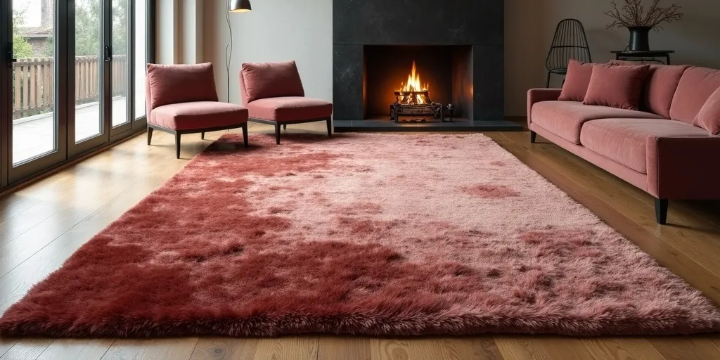 What role do rugs or carpets play in dampening noise on wood floors?