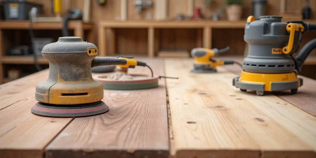 Which tools are needed for refinishing wood floors?