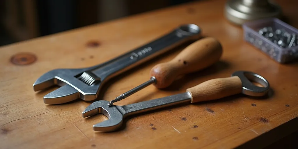 What tools are needed to fix wobbly chair legs?
