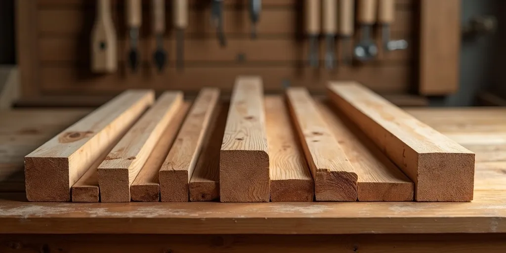 How does the thickness of wooden planks affect their price?