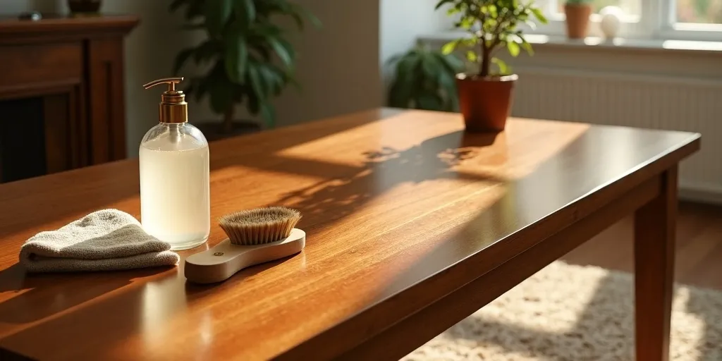 What is the best way to maintain wood furniture?
