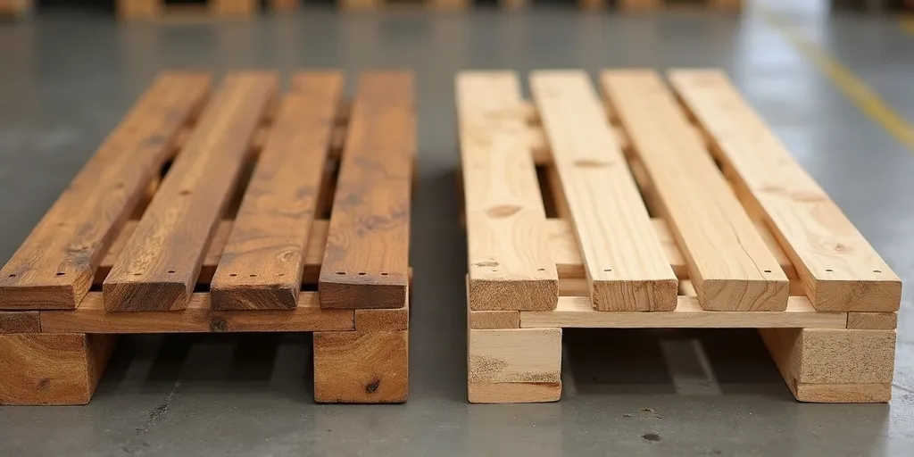 Why do hardwood pallets cost more than softwood pallets?