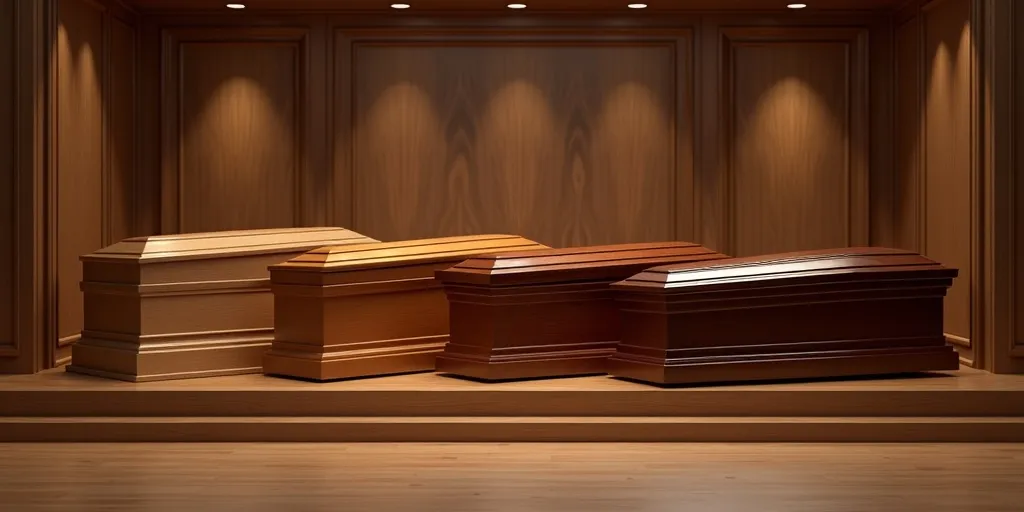 How does the size of a coffin affect its price?