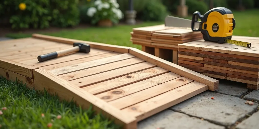 What factors influence the cost of a wooden wheelchair ramp?
