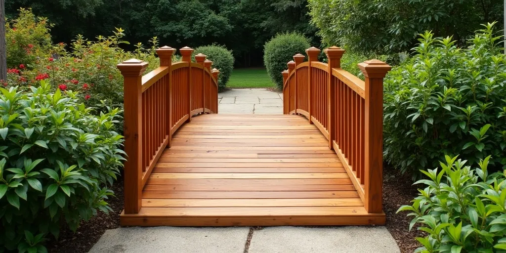 How can the design and materials impact the price of a wooden wheelchair ramp?
