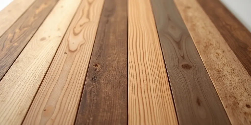 Which types of wood are commonly used for barn doors?