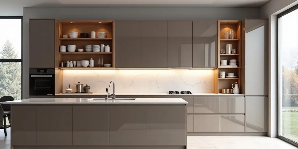 What unique features can custom kitchen cabinets offer for kitchen organization?
