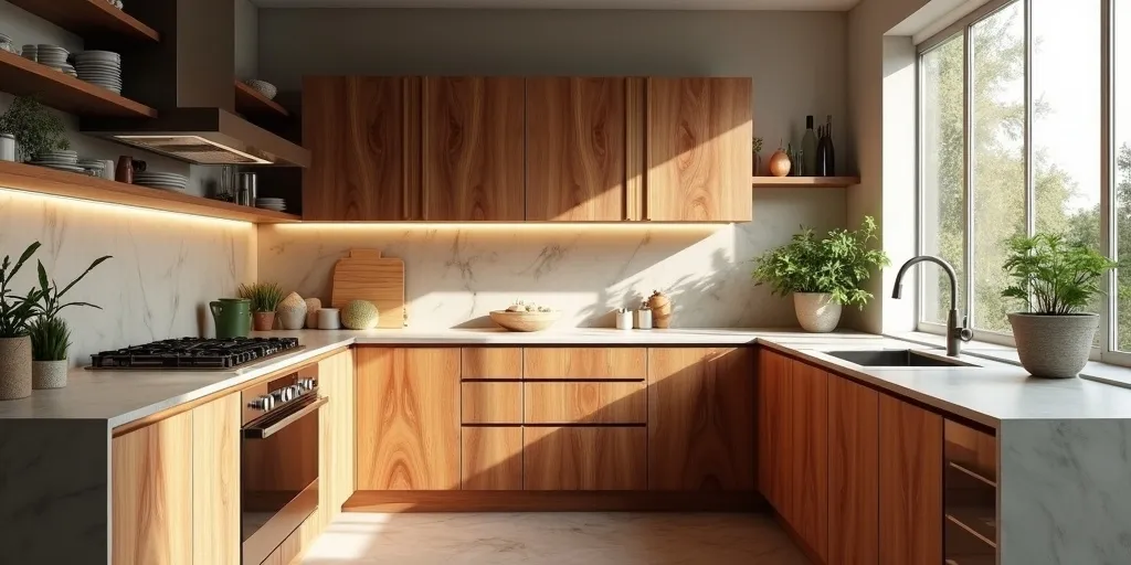 Who prioritizes sustainability in custom cabinet production without compromising quality?