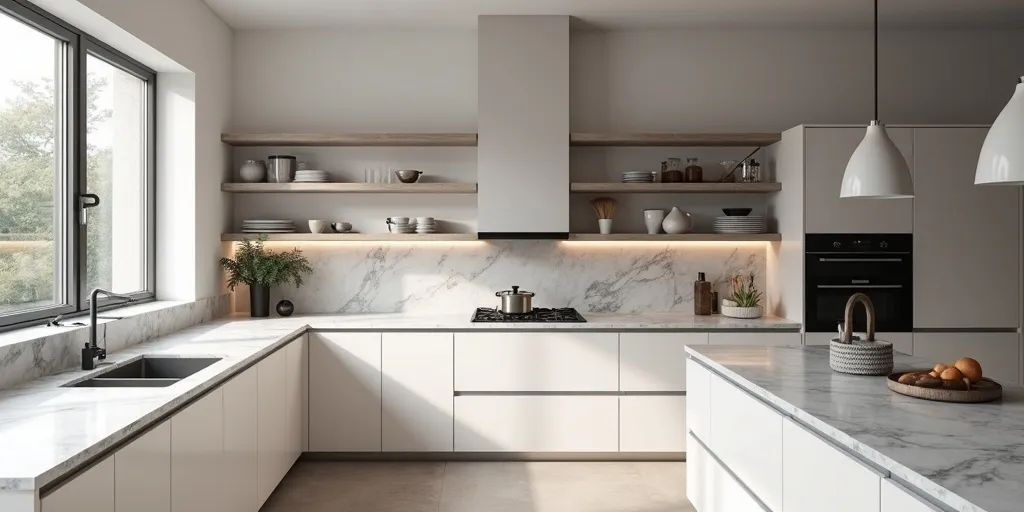 Which brand is recognized for sleek and contemporary custom cabinet designs?