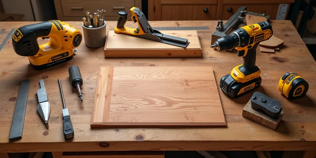 What materials and tools are needed for custom cabinet making?