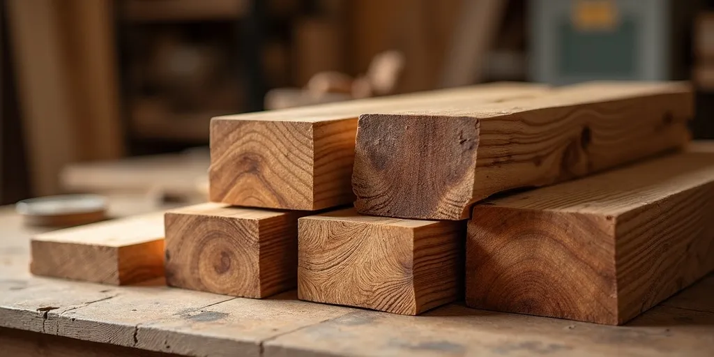 Which hardwoods are ideal for durable shelves?