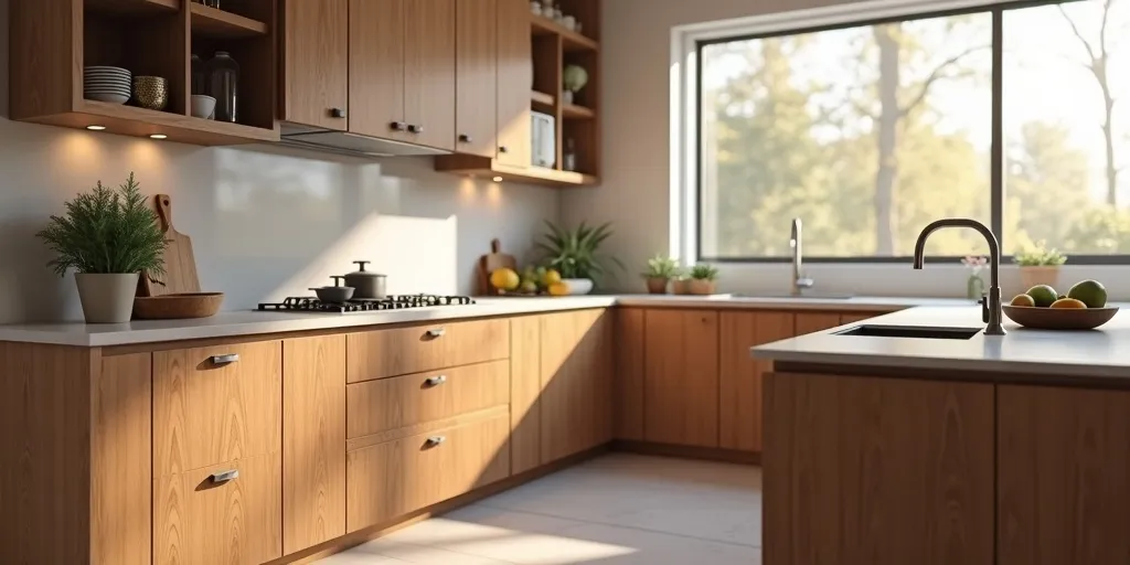 How can working with a reputable cabinet maker help create custom cabinets within budget?