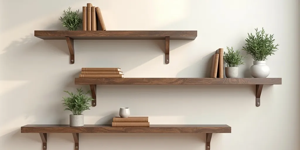 What can you do to decorate the shelves after installation?
