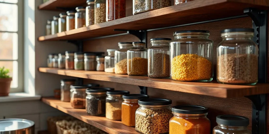 What are the benefits of covering wire shelves with wood?