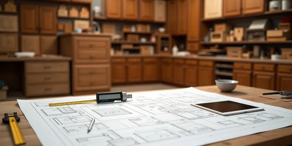 Why is it important to research competitors' pricing for custom cabinets?
