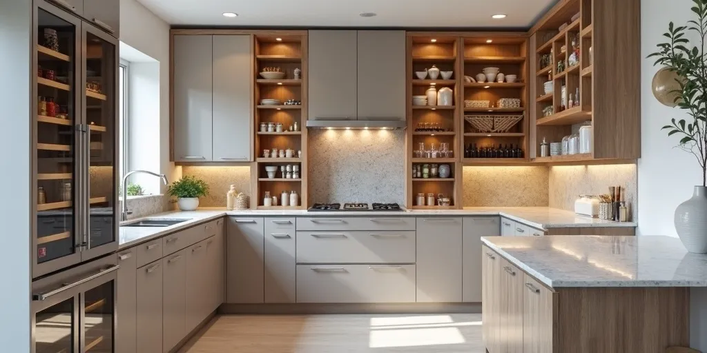 Where can you find a wide selection of custom pantry cabinet designs online?