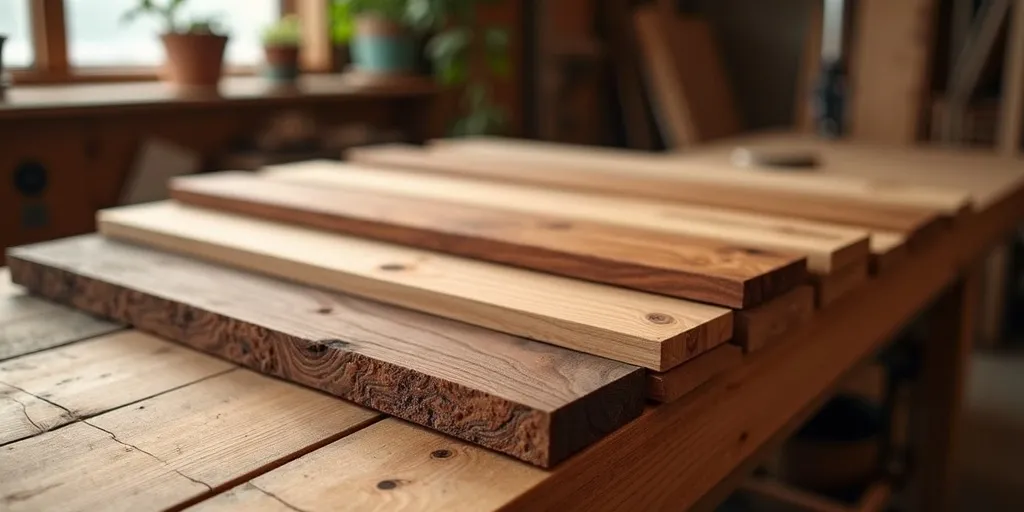Which hardwoods are best for floating shelves?