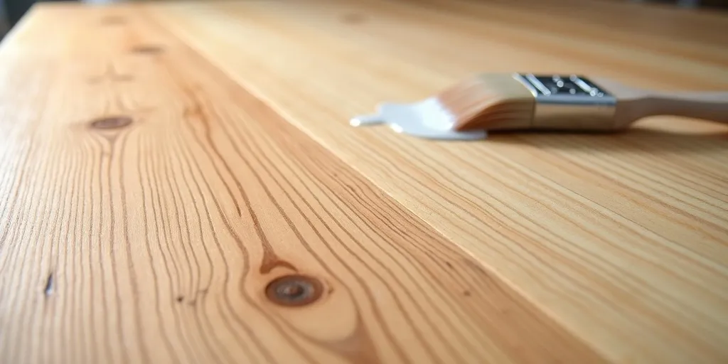 What is the importance of using primer before painting a wooden table?