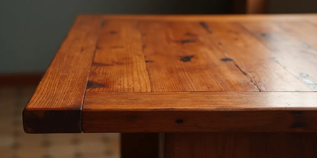 How can you determine the extent of fading and damage on rosewood furniture?