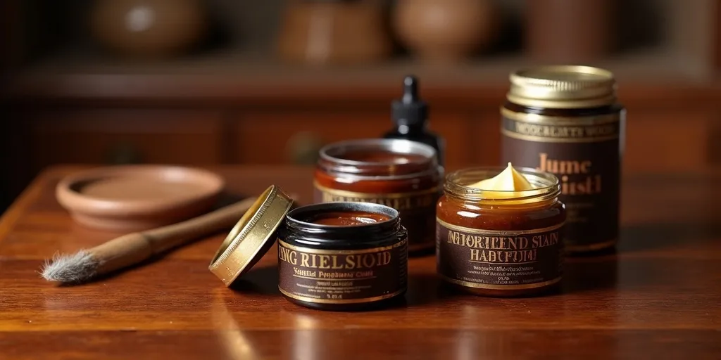 What products can be used to restore the color of faded rosewood furniture?