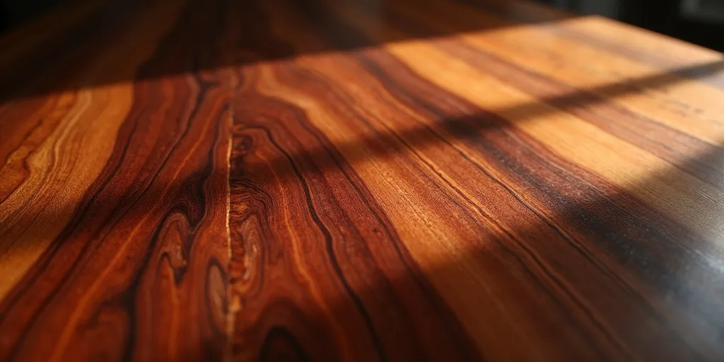 When should i apply furniture polish or wax to rosewood furniture?